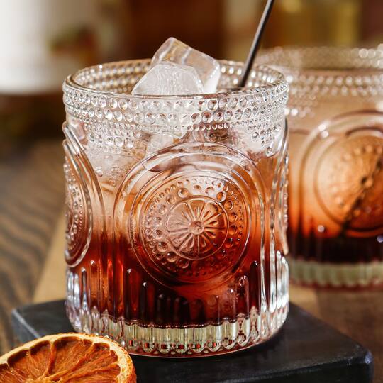 Kate Aspen® 10oz. Retro Arch Floral Drinking Glasses